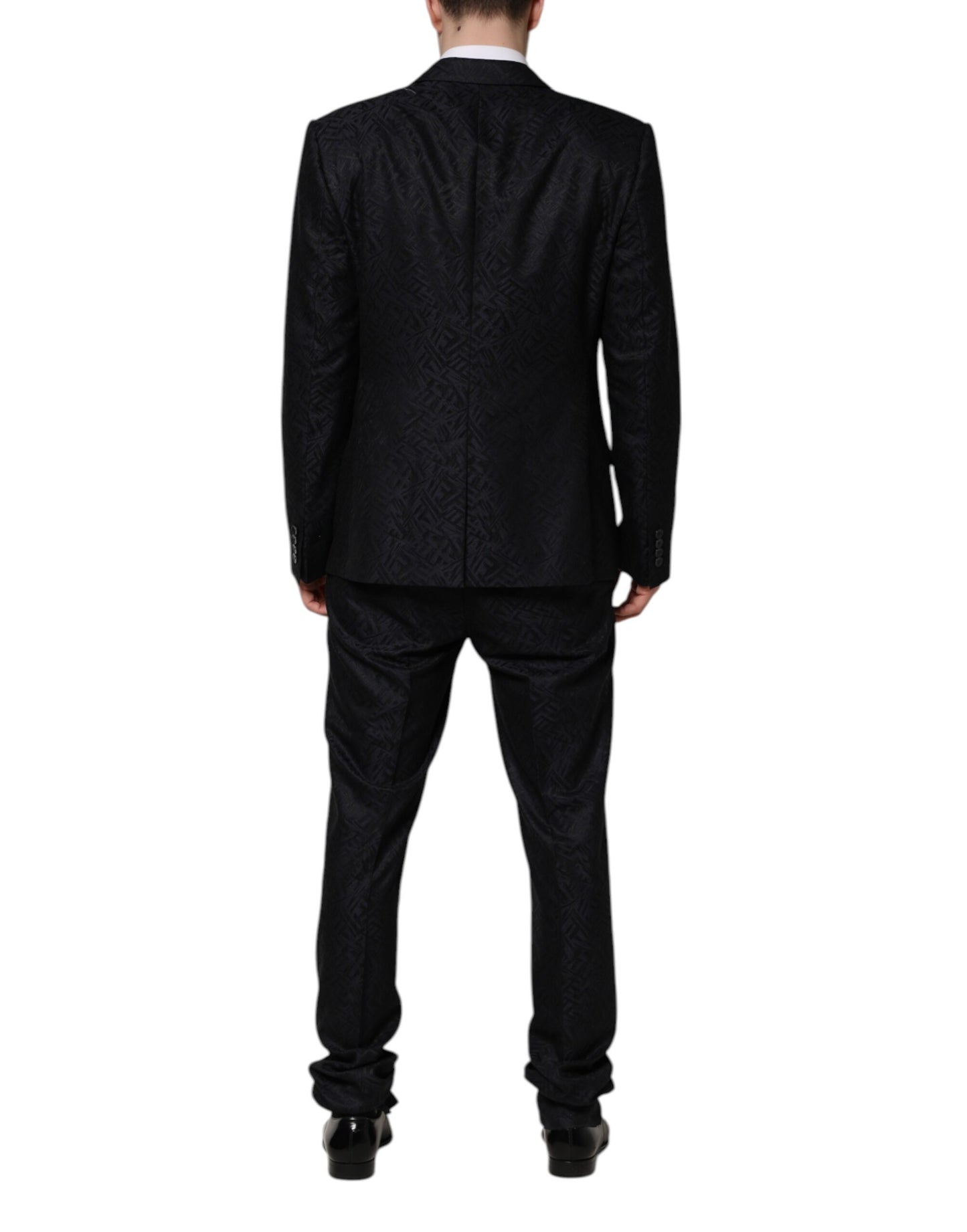 Black MARTINI King Skeleton 2 Piece Suit