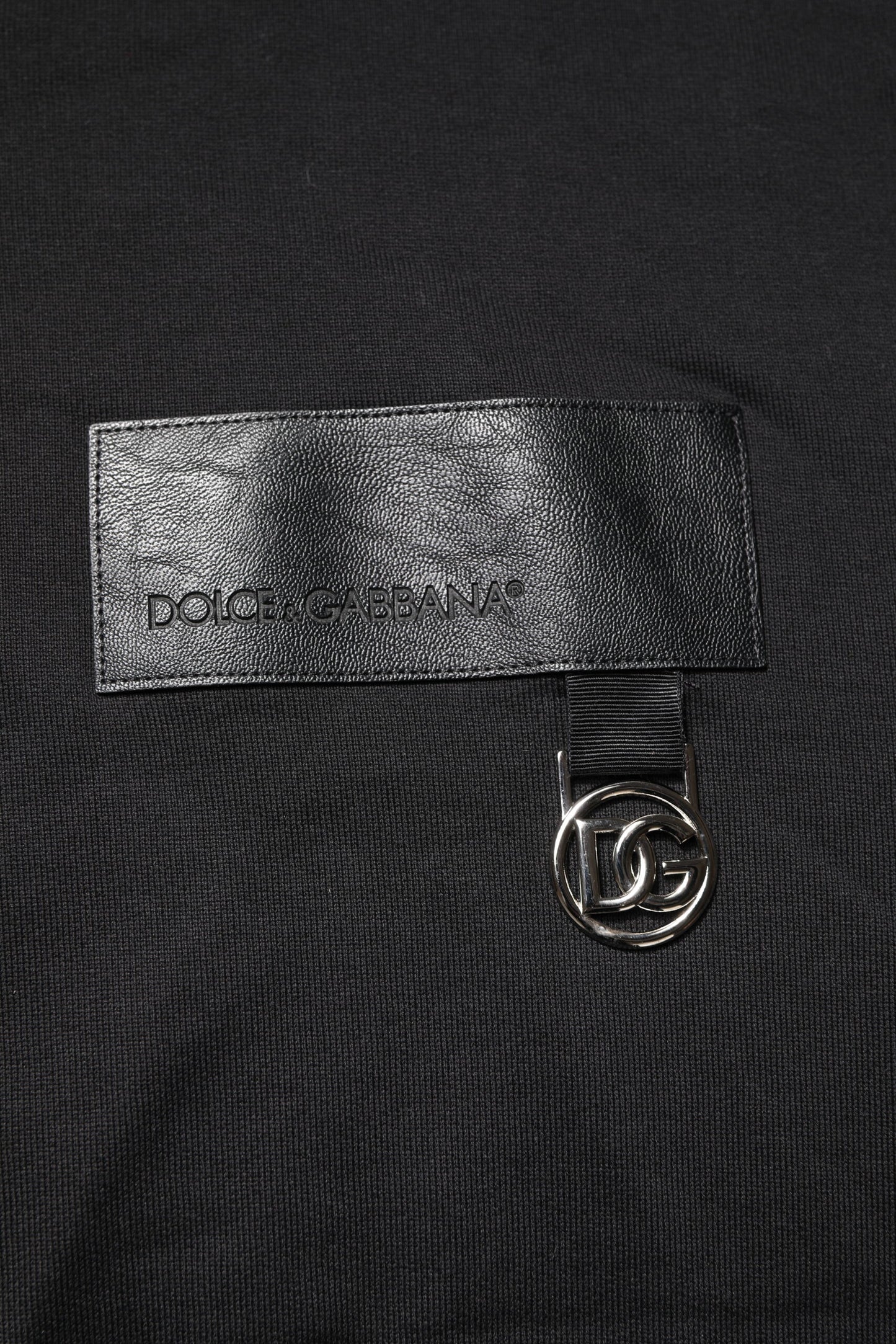 Sudadera negra DG Logo Crew Neck Sweater