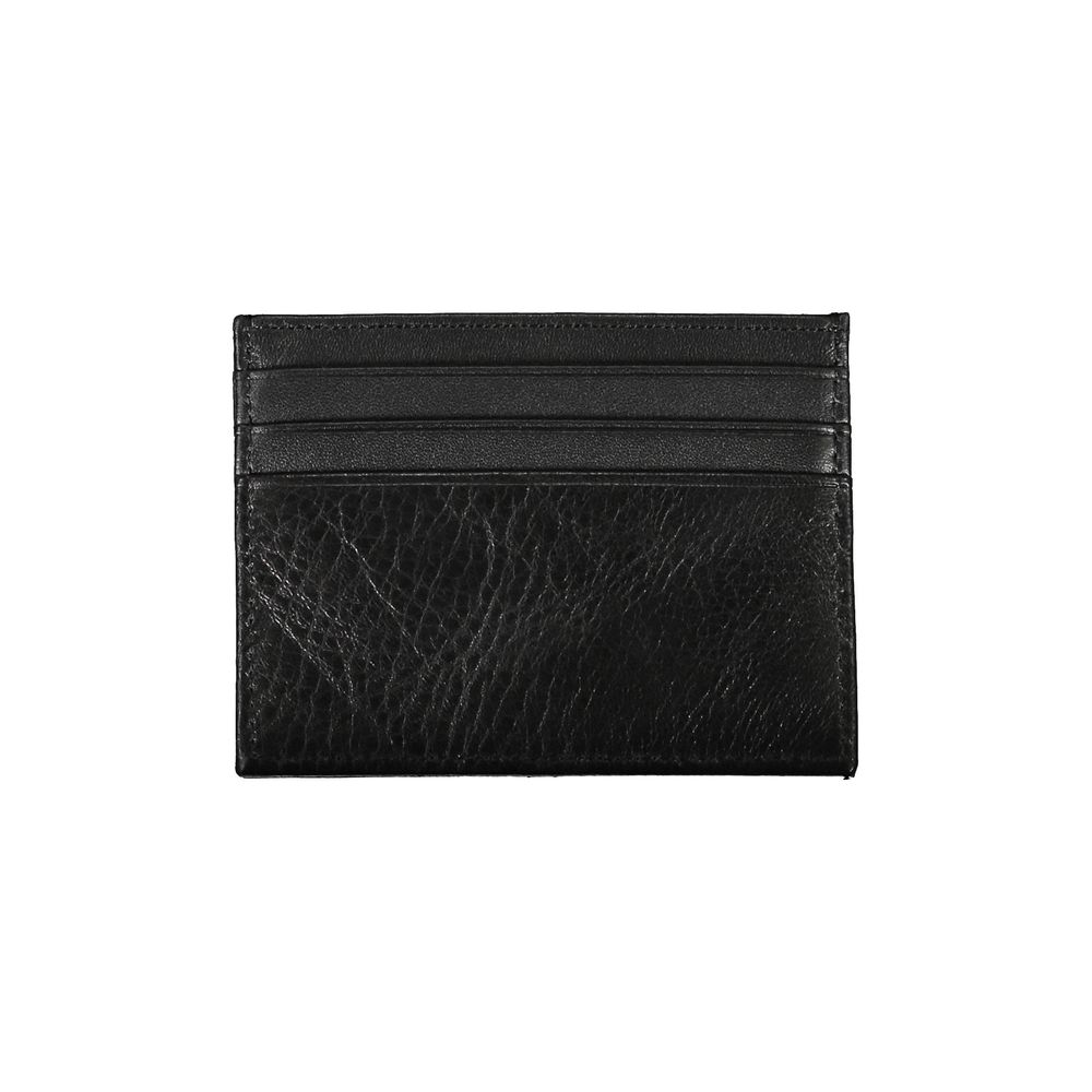 Cartera de hombre de piel negra