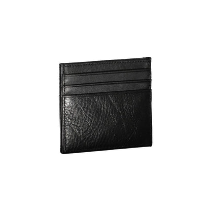 Cartera de hombre de piel negra