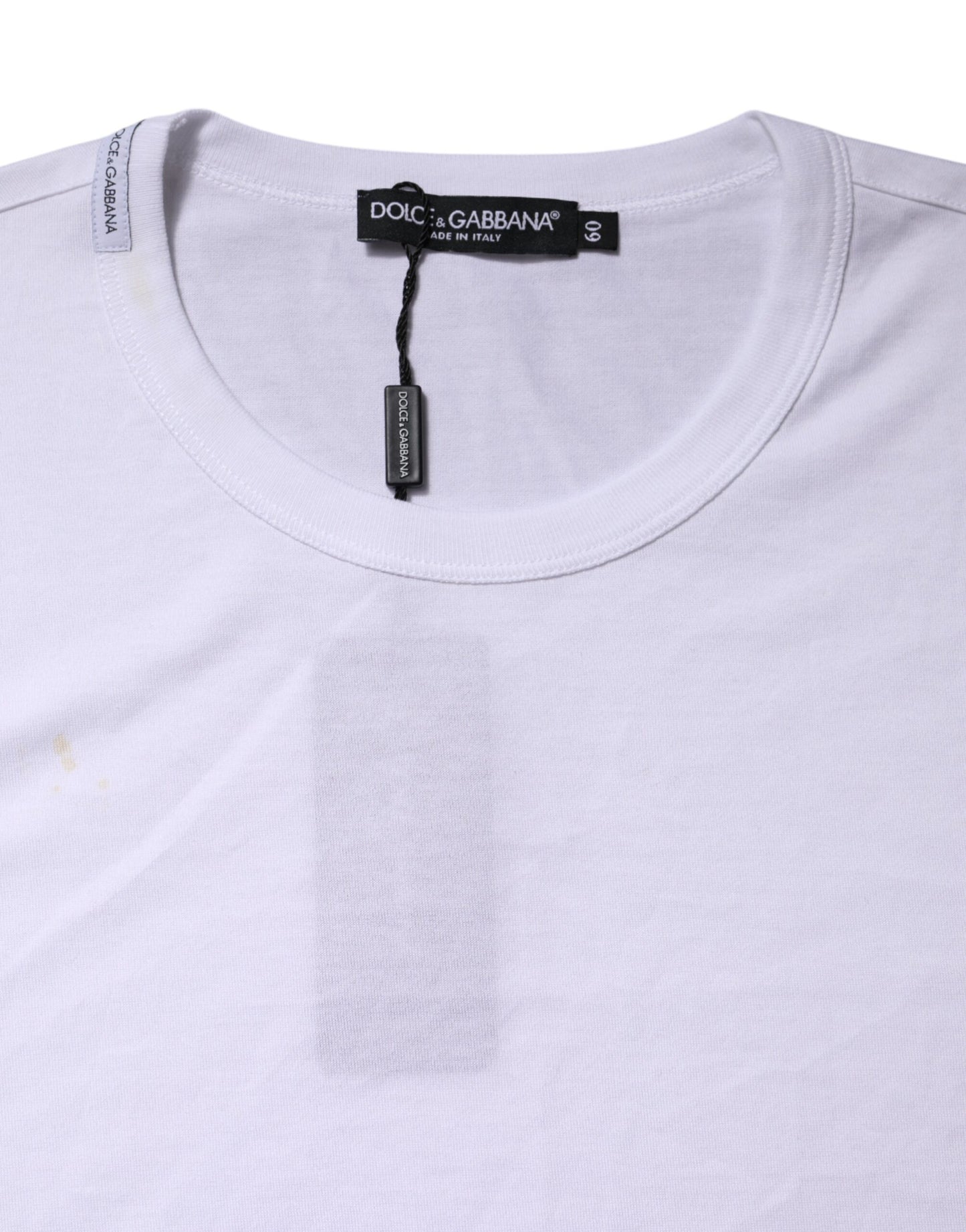 White Crew Neck Short Sleeves T-shirt