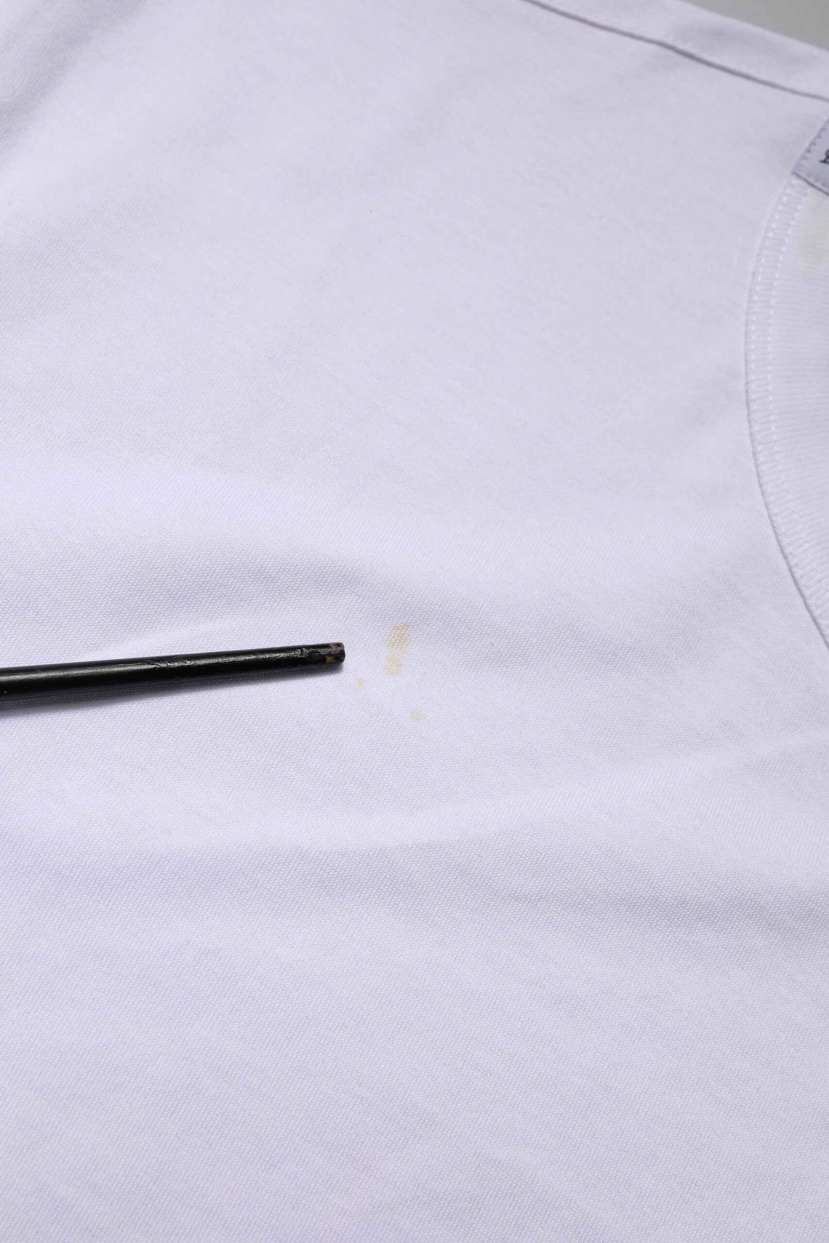 White Crew Neck Short Sleeves T-shirt