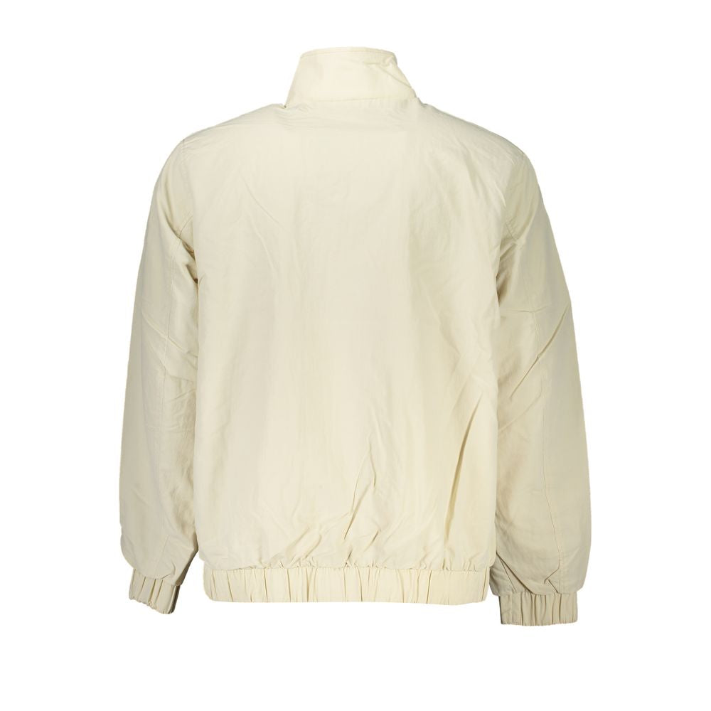 Chaqueta reciclada de manga larga beige