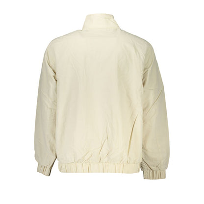 Chaqueta reciclada de manga larga beige
