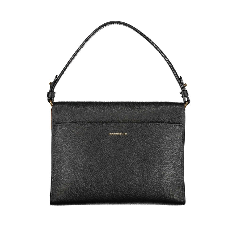 Bolso de piel negro