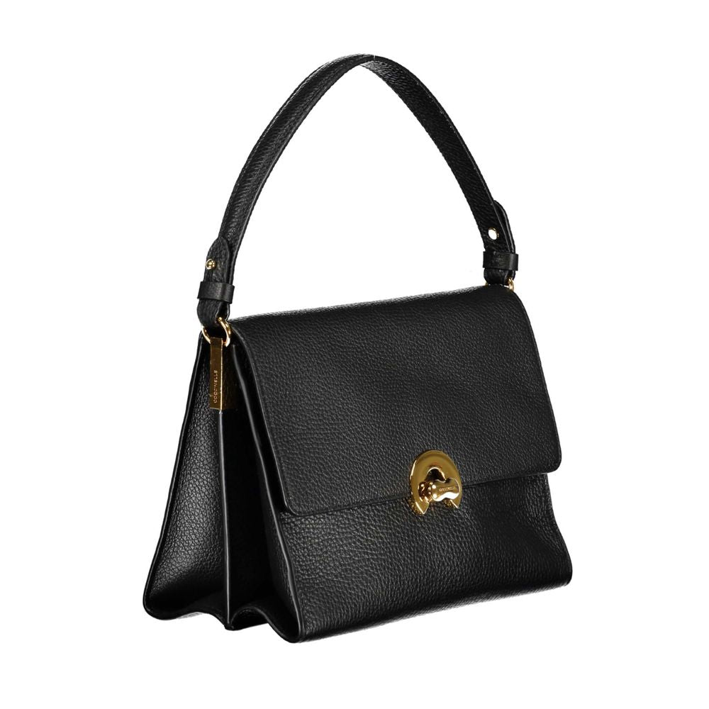 Bolso de piel negro