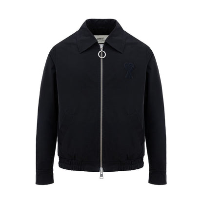Chaqueta negra de poliéster