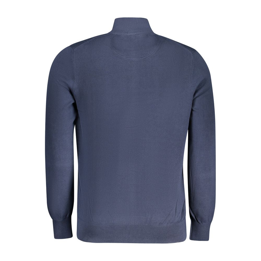 Jersey azul de algodón para hombre