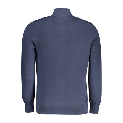 Jersey azul de algodón para hombre