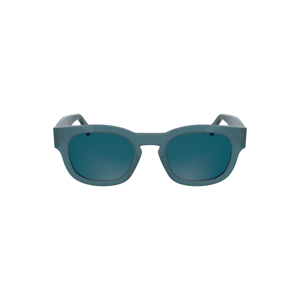Gafas de sol de acetato azul para mujer