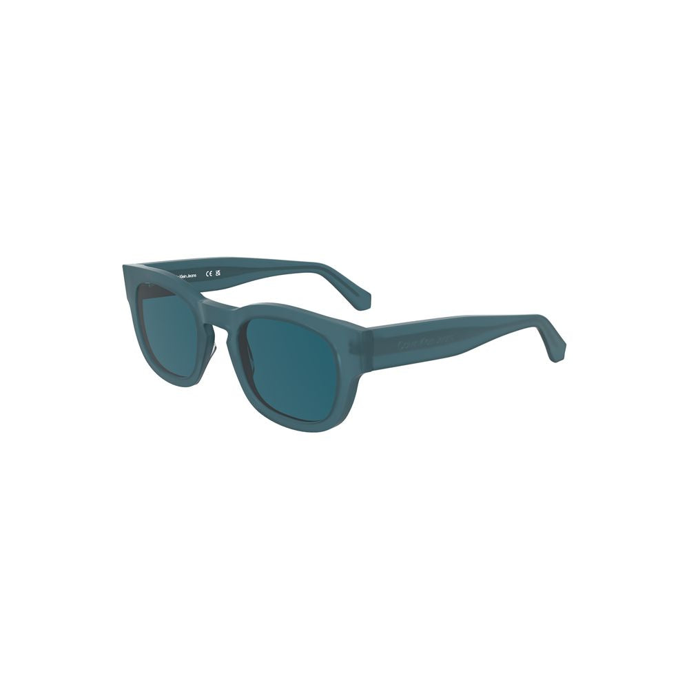 Gafas de sol de acetato azul para mujer
