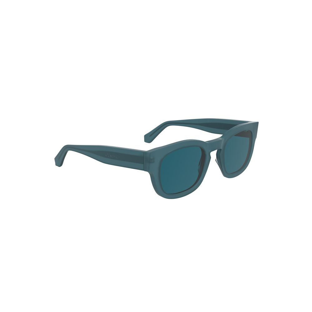 Gafas de sol de acetato azul para mujer