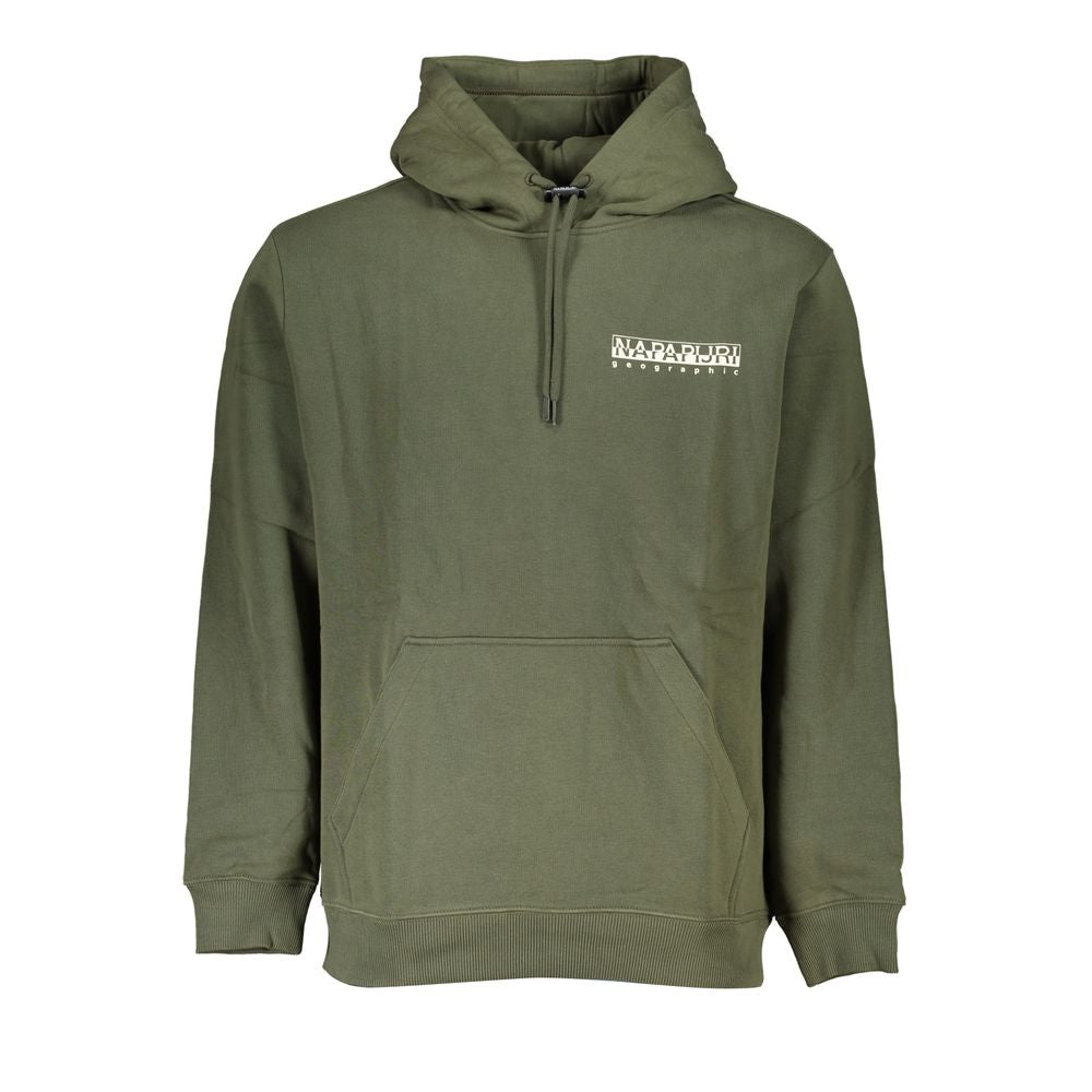 Jersey verde de algodón para hombre