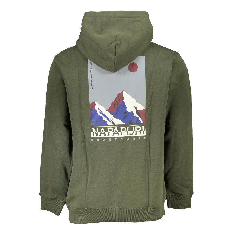 Jersey verde de algodón para hombre