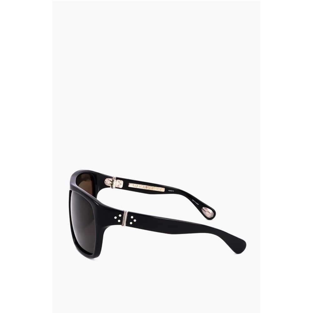 ANN DEMEULEMEESTER Shield Sunglasses with Plastic Frame
