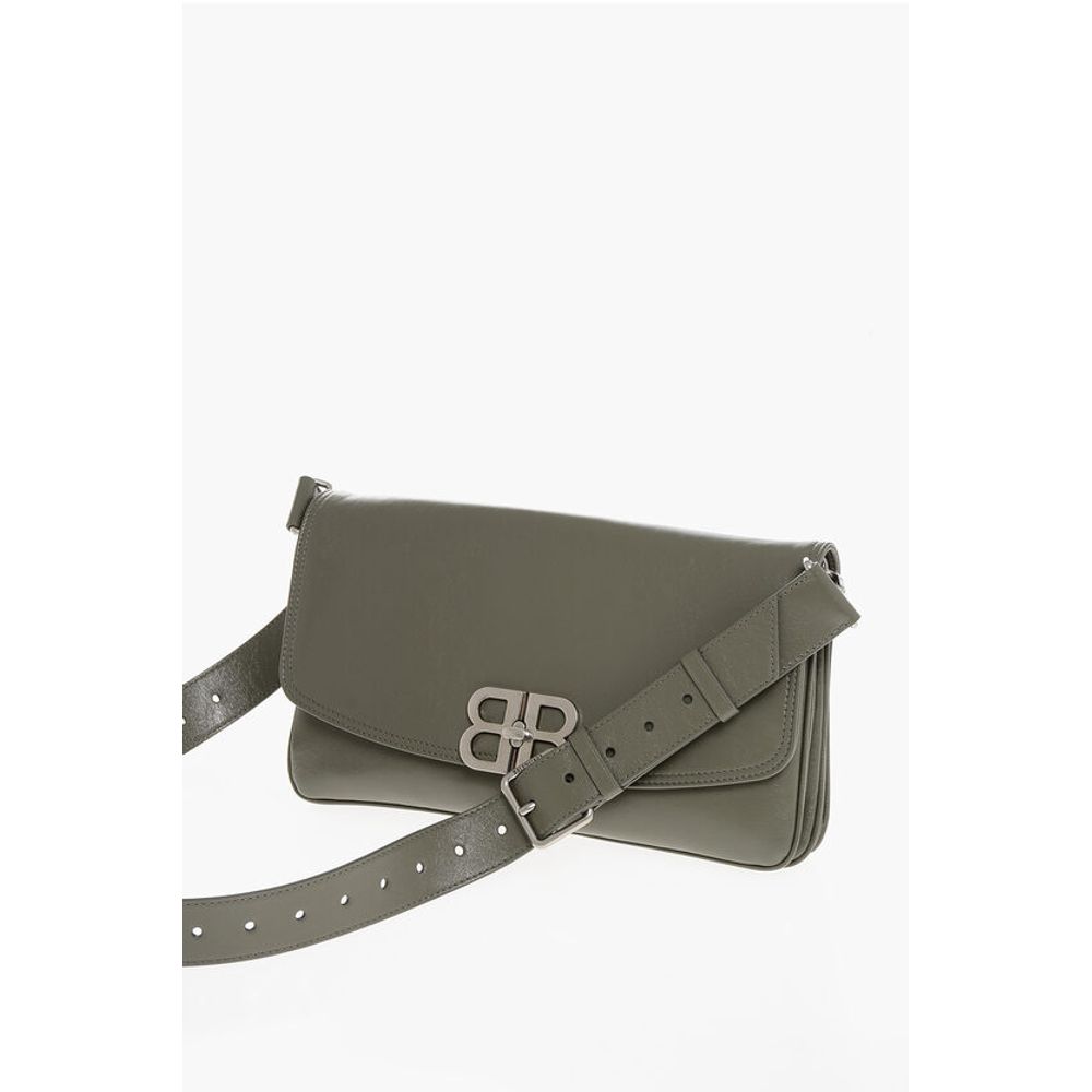 Leather SOFT FLAP Shoulder Bag