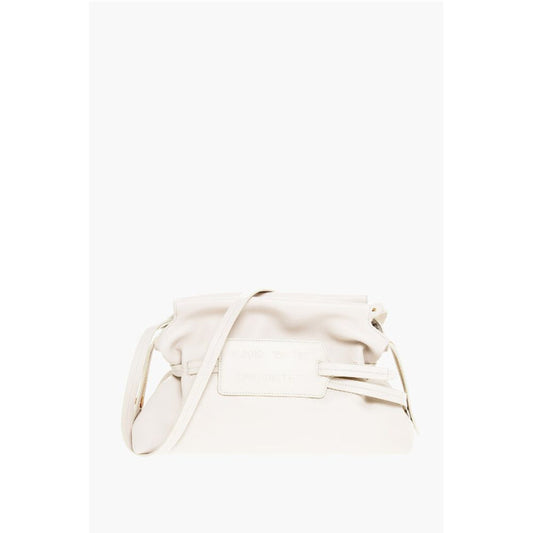 Solid Color Leather Clutch