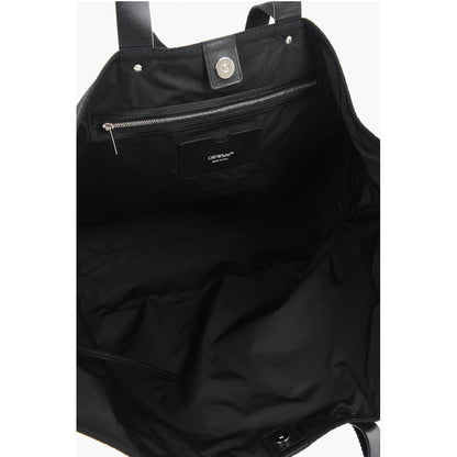 Perforated DAY OFF Weekend Bag with Contrast Print