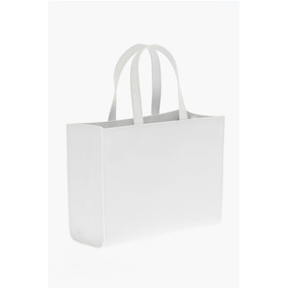Leather Printed Tote Bag