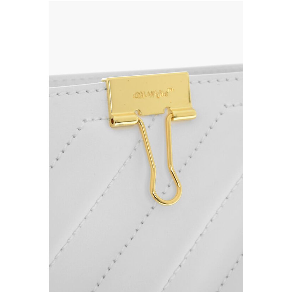 Leather CROSS Tote Bag with Golden Details