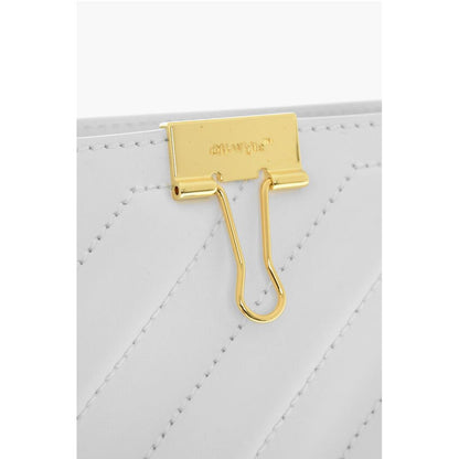 Leather CROSS Tote Bag with Golden Details
