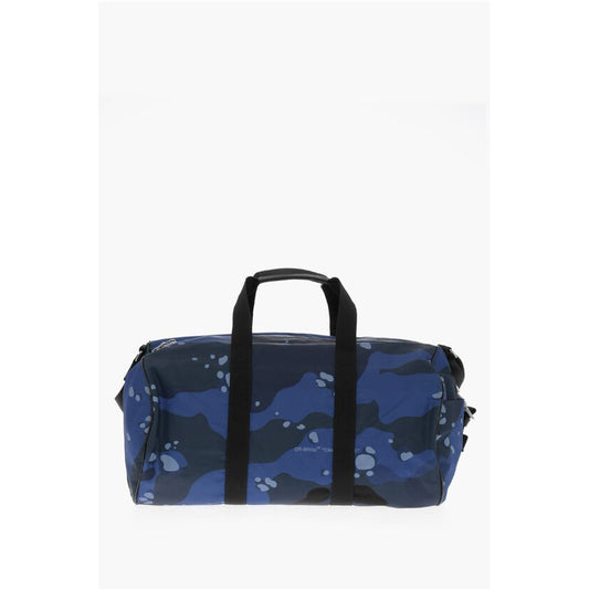 Camouflage Motif Travel Duffle Bag