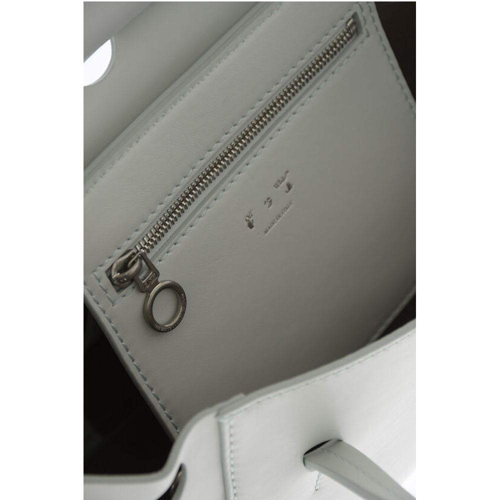 Leather BURROW Tote Bag with Cut-Out Details