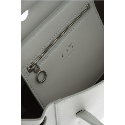 Leather BURROW Tote Bag with Cut-Out Details