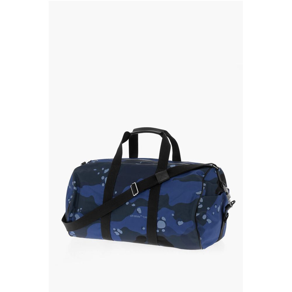 Camouflage Motif Travel Duffle Bag