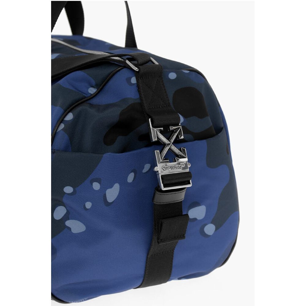 Camouflage Motif Travel Duffle Bag