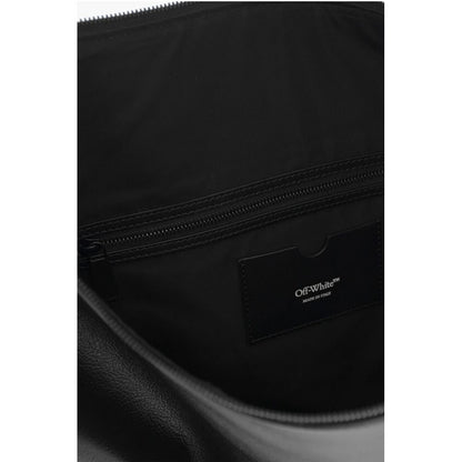 Solid Color Leather BIKER TIRE Weekend Bag