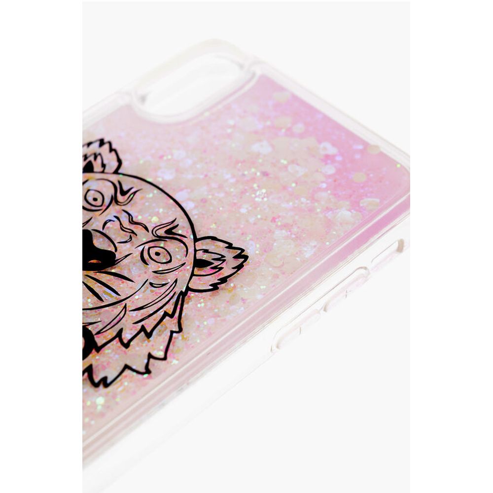 Iphone XS MAX Hard Case with Flowing Liquid and Glitter