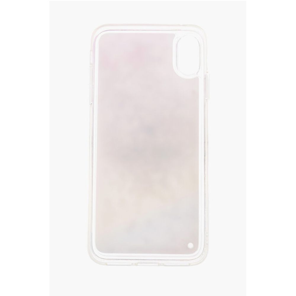 Iphone XS MAX Hard Case with Flowing Liquid and Glitter