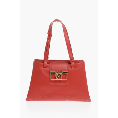 LOVE 3 Compartment Faux Leather Tote Bag