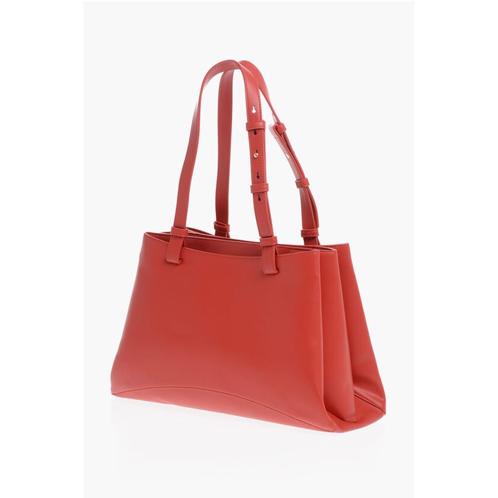 LOVE 3 Compartment Faux Leather Tote Bag