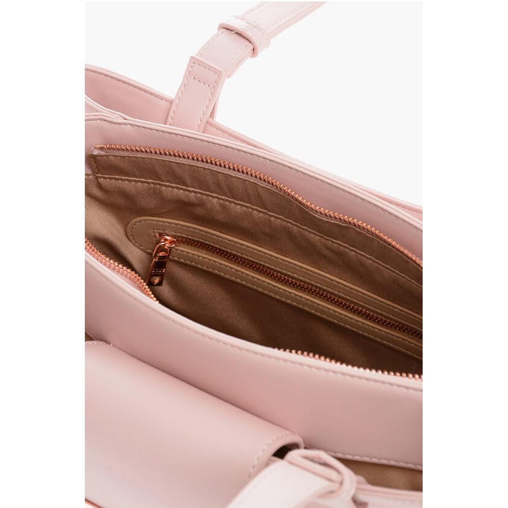 LOVE 3 Compartment Faux Leather Tote Bag