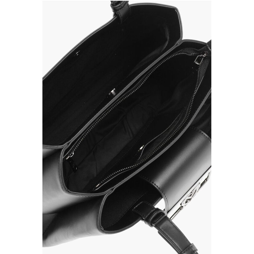 LOVE 3 Compartment Faux Leather Tote Bag