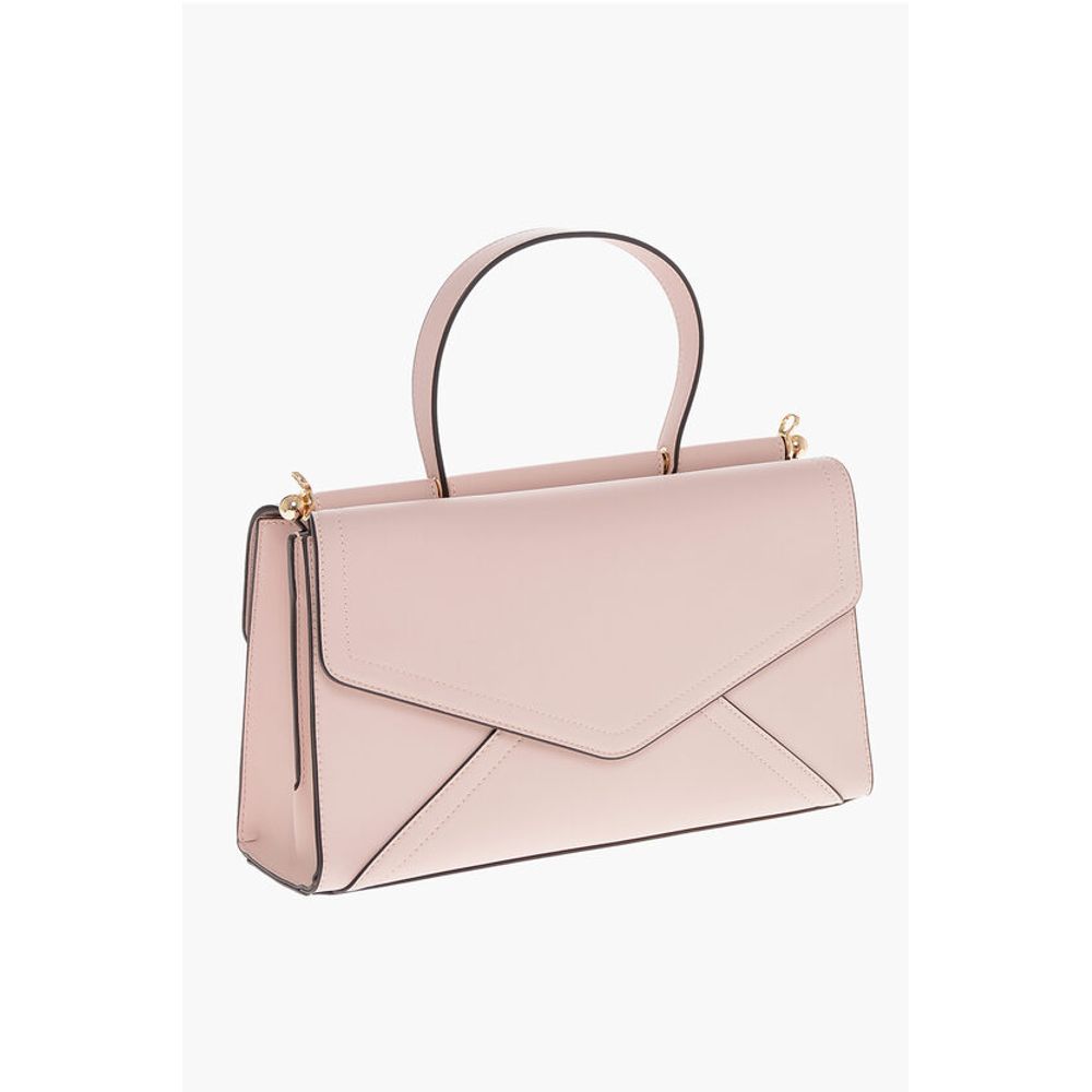 LOVE Faux Leather Envelope Bag with Removable Shoulder Strap