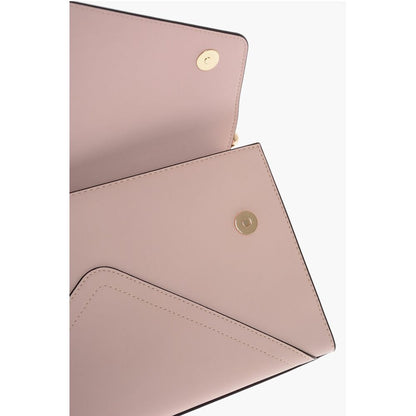 LOVE Faux Leather Envelope Bag with Removable Shoulder Strap