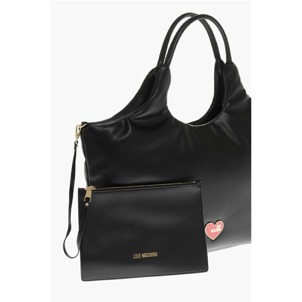 Padded MARSHMALLOW Hobo Bag with Matching Pouch