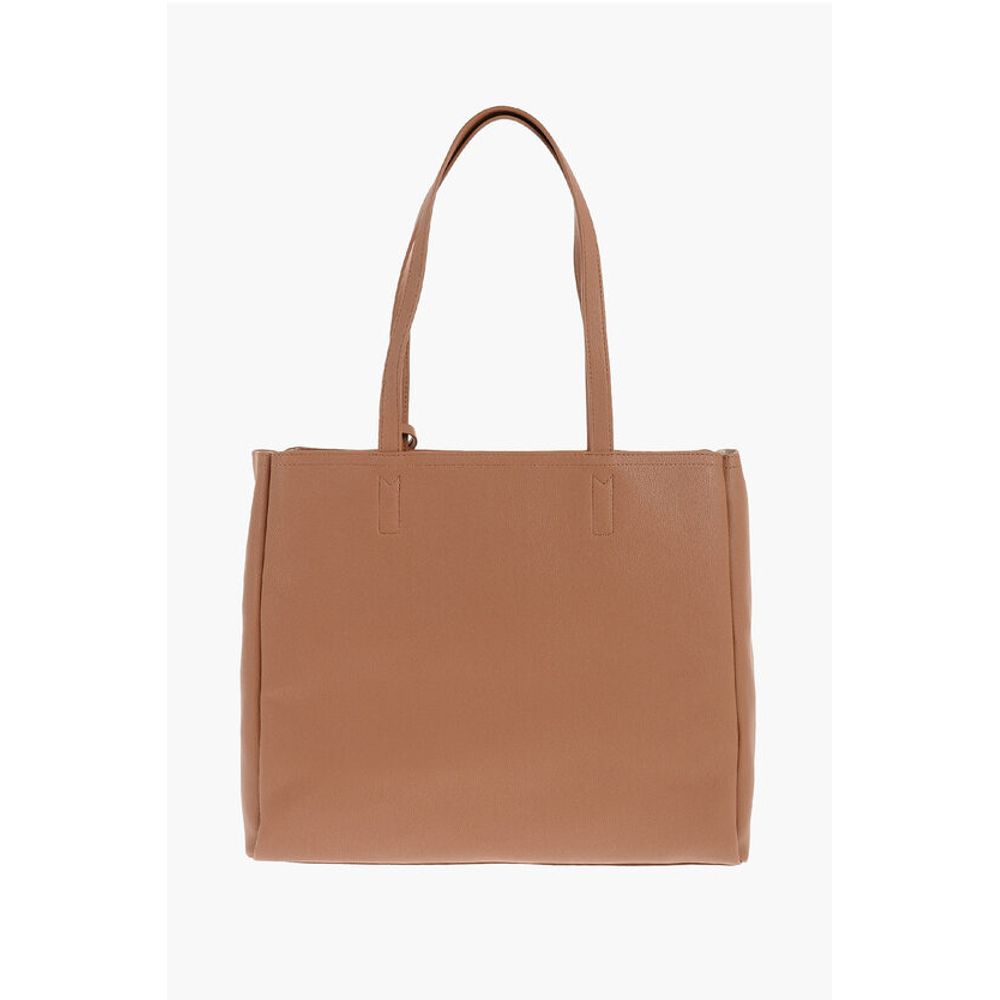 LOVE Faux Leather Shoulder Bag with Golden Logo