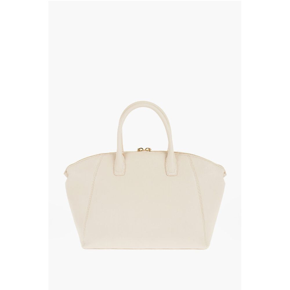 LOVE Faux Leather Tote Bag with Golden Logo