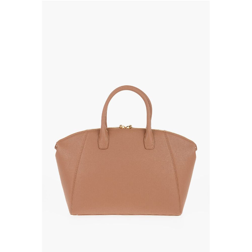 LOVE Faux Leather Tote Bag with Golden Logo