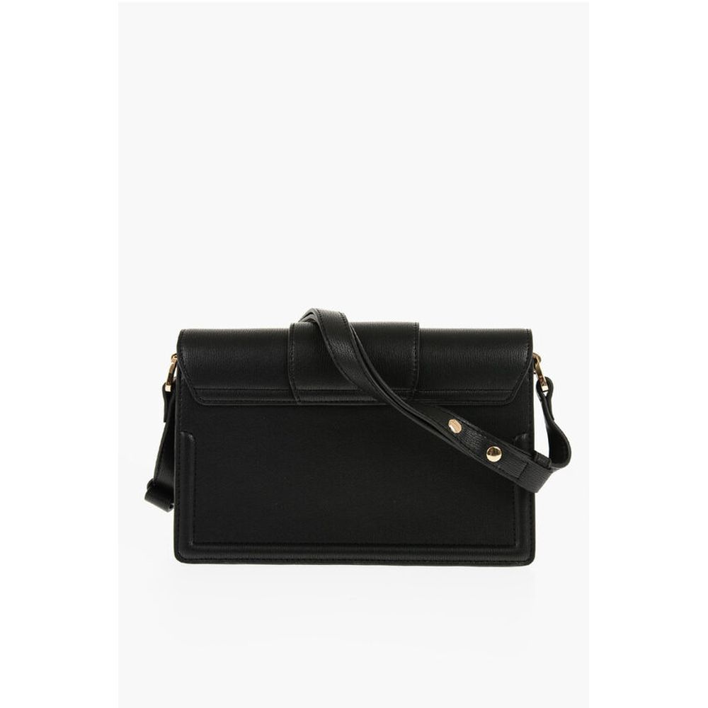 LOVE Faux Leather LOVE BRIDGE Shoulder Bag with Double Heart