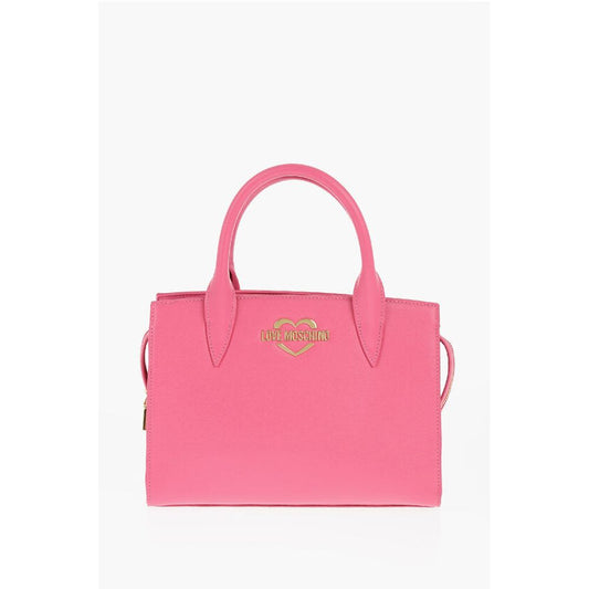 LOVE Solid Color Tote Bag with Golden Logo