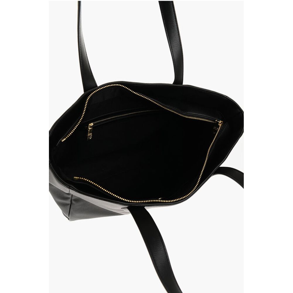 LOVE Faux Leather Tote Bag with Heart Shaped Pouch