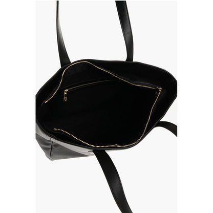 LOVE Faux Leather Tote Bag with Heart Shaped Pouch