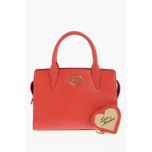 LOVE Solid Color Tote Bag with Golden Logo