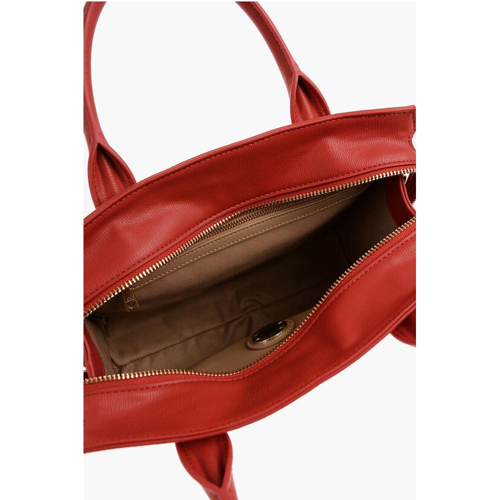 LOVE Solid Color Tote Bag with Golden Logo