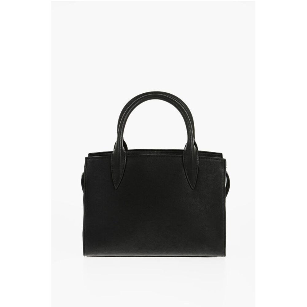 LOVE Solid Color Tote Bag with Golden Logo